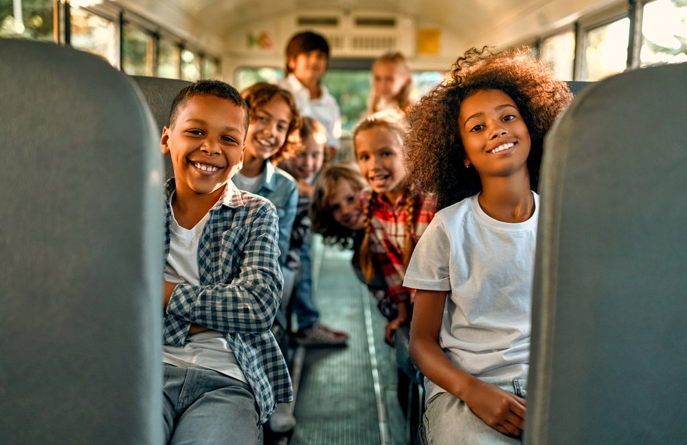 Kids in Bus